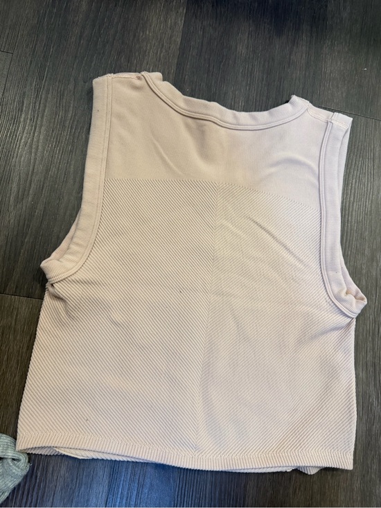 FP Movement by Free People Tops - FP Movement by Free People Ribbed Crop Tank Top - Light Pink